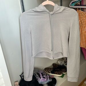 Crop top sweatshirt